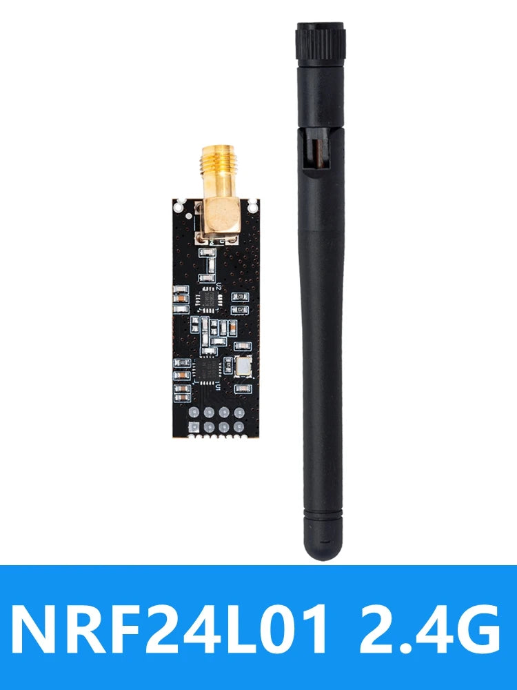 1PC 2.4G NRF24L01+ Upgraded Wireless Module: DIY for Arduino-Compatible Communication Kit (2Mbit/s Data Transmission)