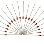 50PCS 1W Zener Diode 1N4727A 3V/ 1N4728A 3.3V/ 1N4729A/3.6V 1N4730A/3.9V 1N4731A/4.3V 1N4732A/4.7V 1N4733A/5.1V 1N4734A/5.6V
