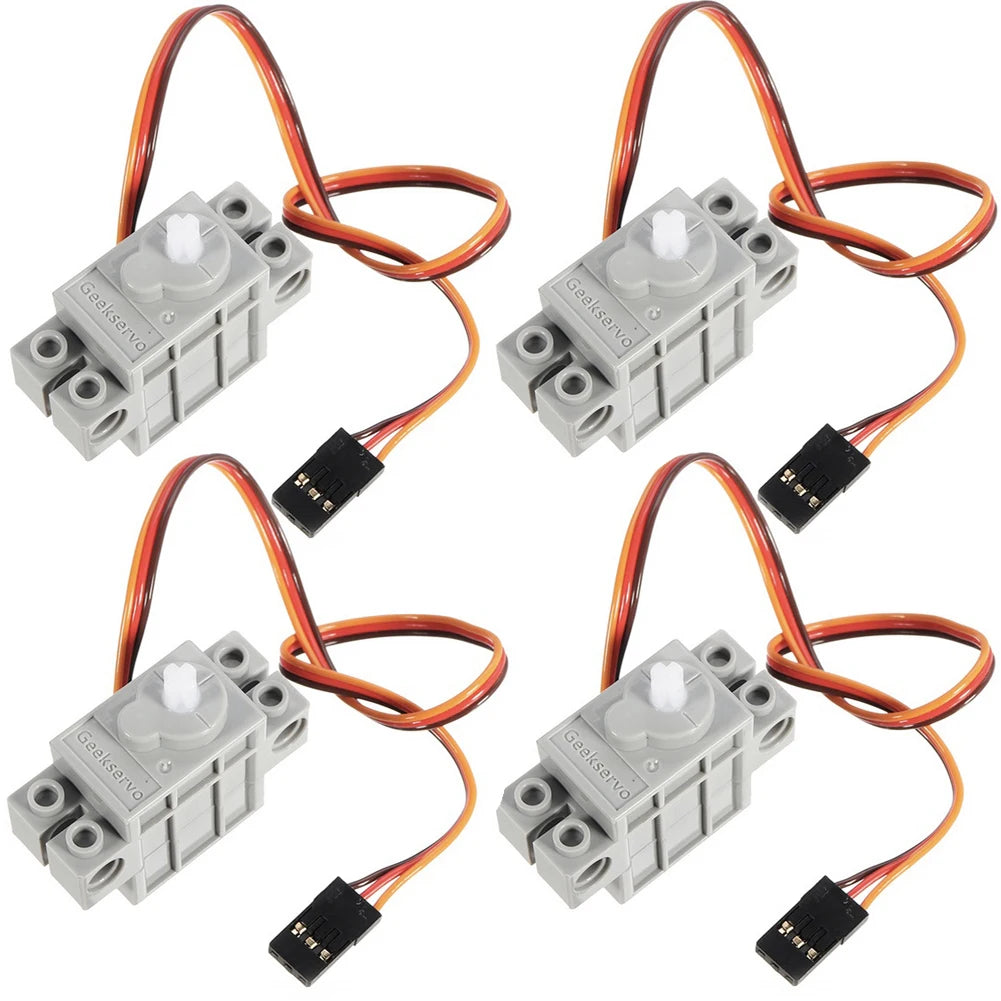 270 Degree Programmable Gray Geek Servo Motor Geekservo for legoeds for micro:bit Robotbit Smart Car Makecode for Kids Education