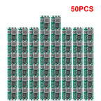 1-50PCS Mini360 RC Airplane Module Mini 360 DC Buck Converter 2A Step Down Module 4.75V-23V to 1V-17V 17x11x4mm LM2596