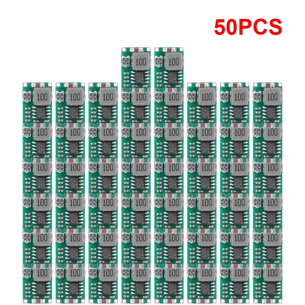 1-50PCS Mini360 RC Airplane Module Mini 360 DC Buck Converter 2A Step Down Module 4.75V-23V to 1V-17V 17x11x4mm LM2596