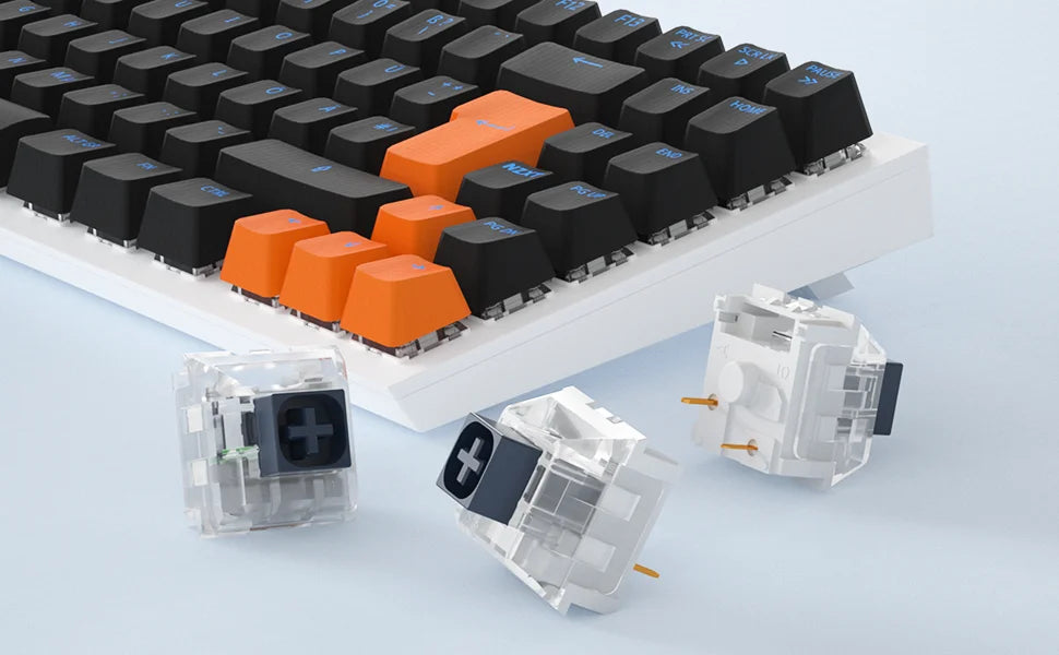 Kailh Navy Blue Box Switch Clicky Tactile DIY Custom Mechanical Keyboard Switch Compatible Cherry MX RGB SMD 3Pin