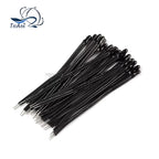 10PCS B3950 B3435 1% NTC Thermistor Thermal Resistor MF52B MF52D 10K 100K Probe strap wire 6CM 10CM Temperature control sensor