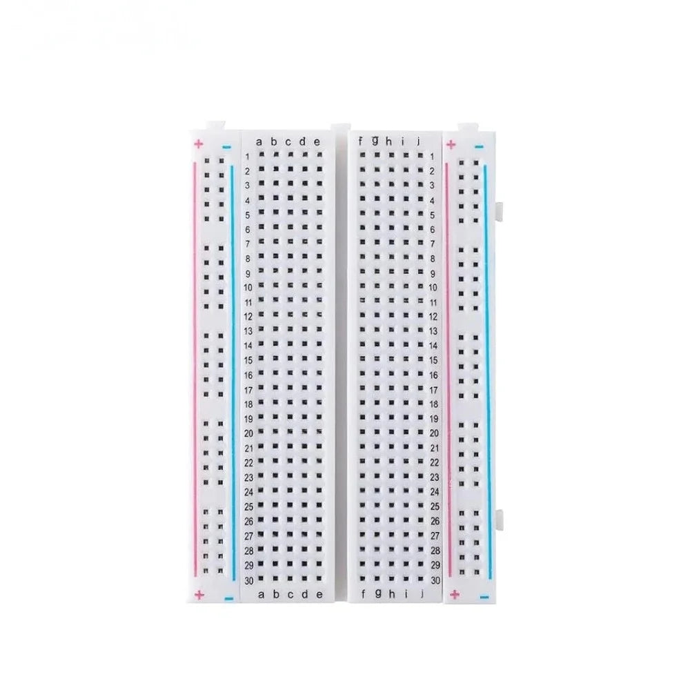 MB-102 Solderless Breadboard Kit 400/830 Points Prototype PCB Board with Jumper Wires Electronic Components DIY Kit for Arduino