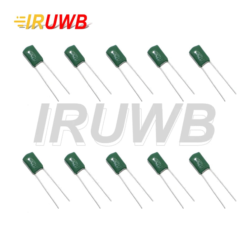 50PCS 100V 330PF 470PF 560PF Polyester Film Capacitor 102 222 472 103 223 333 473 104 film Capacitor 1NF 2.2NF  47NF 100NF 0.1UF