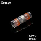 10 ~ 500pcs Solder Seal  Wire Connectors Kit Heat Shrink Butt Crimp Terminals Waterproof Electrical Cable Splice Connector