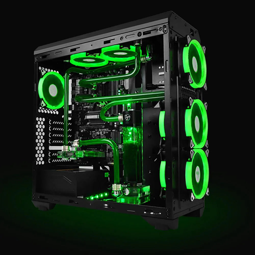 Computer 120mm LED Fan Cooler 120 mm Fan Cool Glare Red Blue Green White Cooler Fan For CPU Coolers Radiators