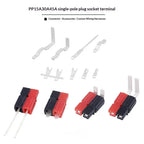 30A Power Pole Red Black Connectors High Conductivity PP Power Connector Terminals For Battery Automotive DIY Projects