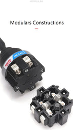2 4 Way position Monolever switch joystick 30mm Toggle Joystick Rocker Cross Switches Reset Momentary Self Latching switch HNT