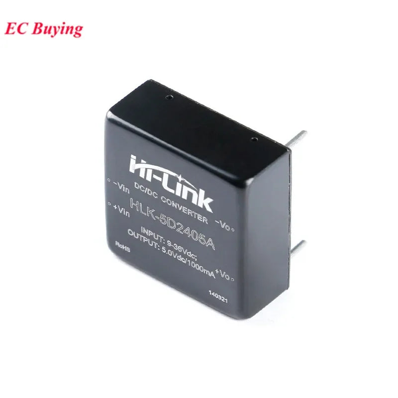 DC-DC 24V to 5V 5W Isolated Converter Power Supply Module DC DC HLK-5D2405 HLK-5D2405A Step-down Buck Ultra Wide Voltage Module