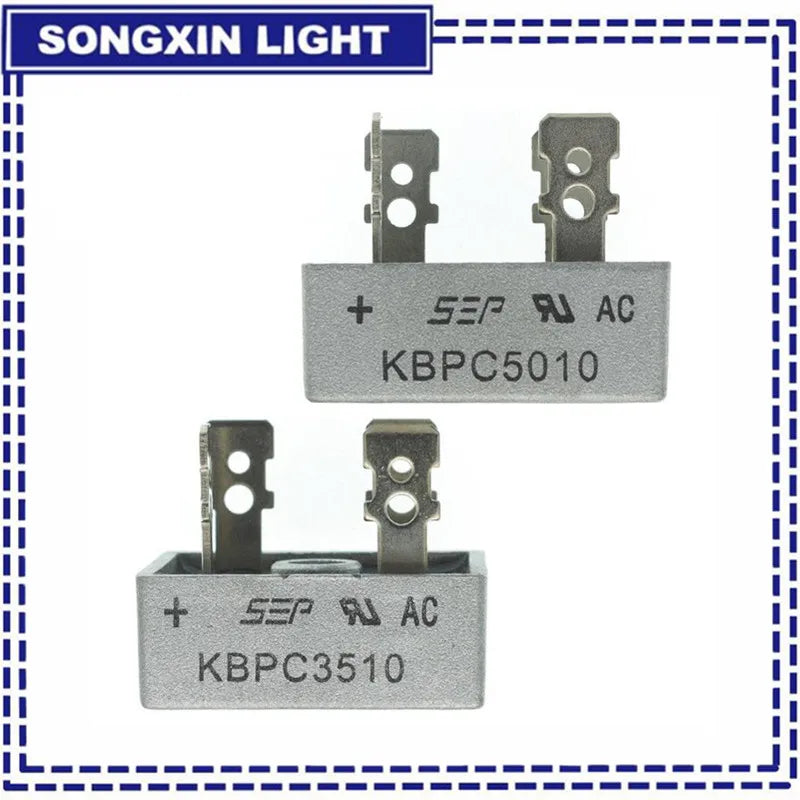 KBPC1510 KBPC2510 KBPC3510 KBPC5010 15A 25A 35A 50A 1000V Diode Bridge Rectifier kbpc5010