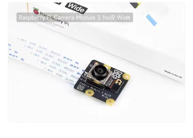 Raspberry Pi 4 Thermal Fish Eye Camera Module IMX219 Sensor Mini MIPI Module Night Version V2 Auto Focus Wide Angle 30FPS