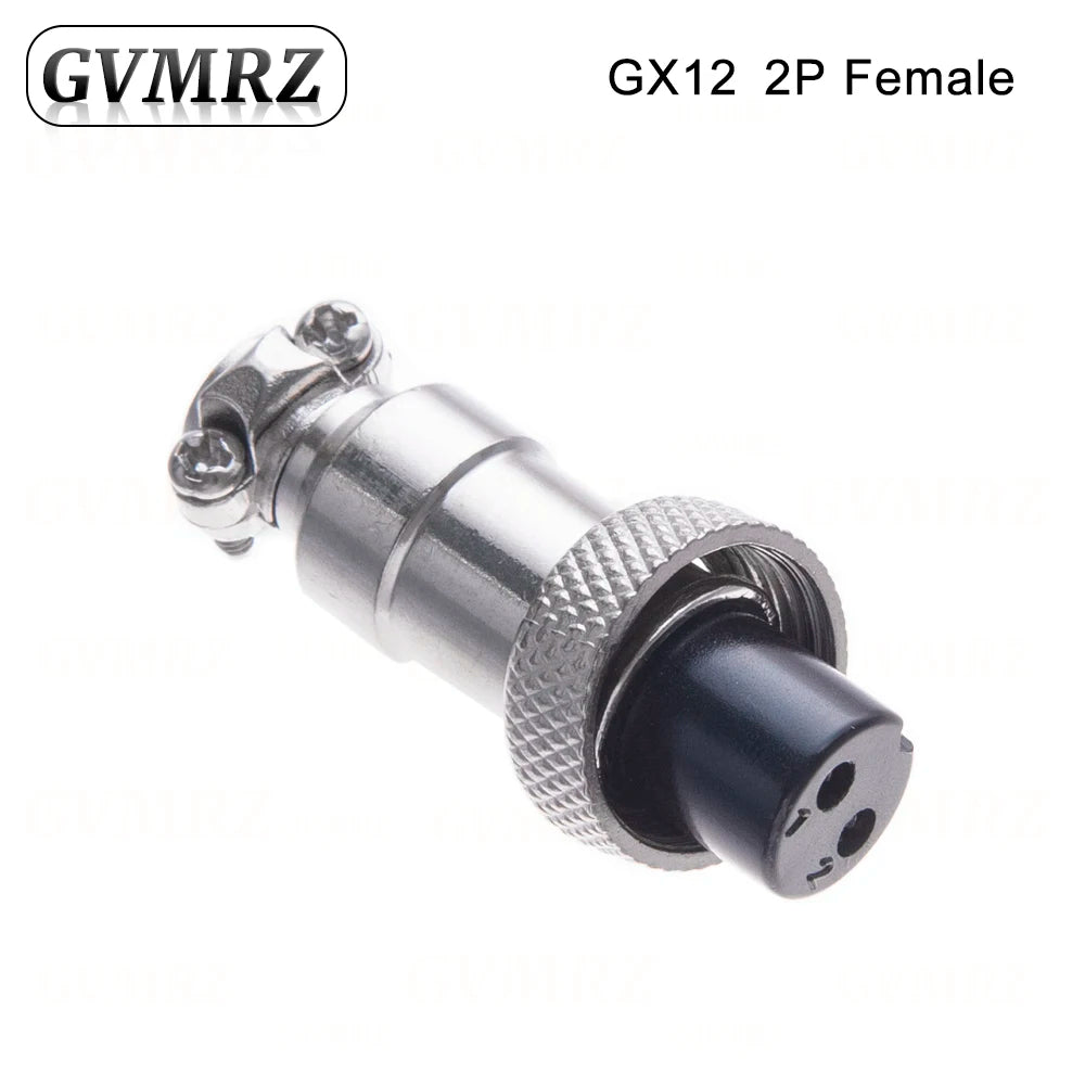 GX12 2 3 4 5 6 Pin Docking Aviation Plug Socket Waterproof Circular Connector