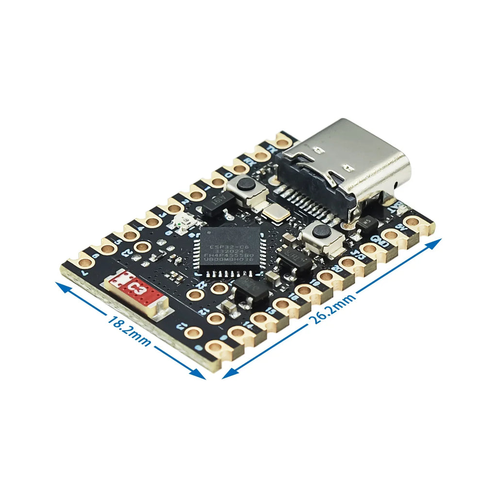 ESP32-C6 SuperMini Development Board Microcontroller Programming Learning Controller Core Board