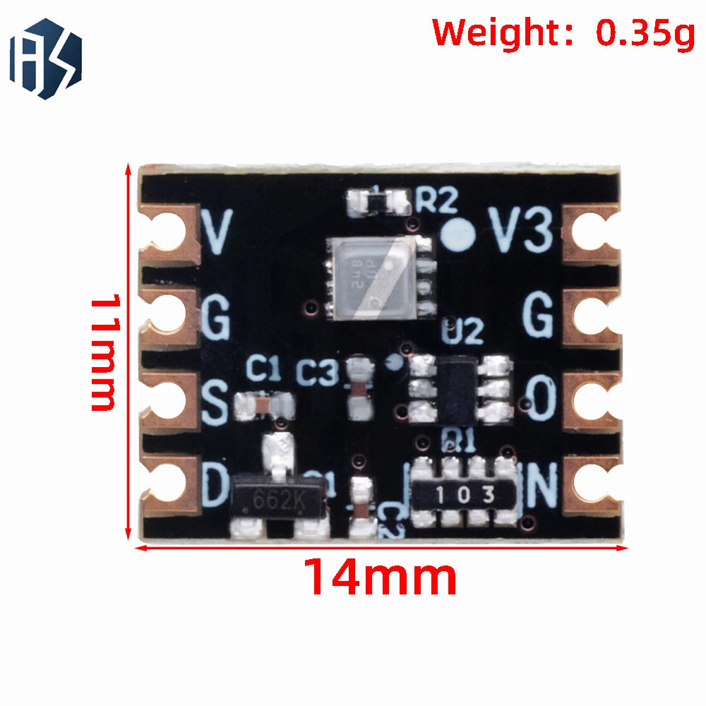 ZY BME280 & BMP280 Atmospheric Pressure Sensor Module - High-Precision Altimeter, for Arduino Compatible (Black PCB)