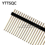 10pcs 1.27mm Long Pin L11/12/14mm 0.05" Straight Single/ Dual Row Gold PCB Male Pin Header Strip Jumper 1x40p 1x50p 2x50p
