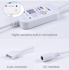 DC 12V Tuya Smart Life WIFI Controller / Bluetooth Smart Accessory Power Adapter for RGB LED Strip COB LED Light 2835/5050
