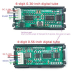 DC 5V 12V 24V RS485 Digital Tube Characters LED Display Module Modbus RTU for PLC Configuration Software Configuration Software