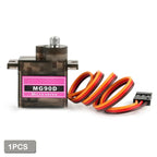 9g MG90D Micro Digital Mini Servo 180/270/360 Degree Power Functions Metal Gear Brush Motor For RC Plane Helicopter Drone Parts