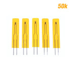 5pcs NTC Thin Film Thermistor 2.5cm 3380 10K 50K 100K MF5B SMD 1%, Temperature Sensor For Electronics