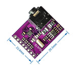 Si4703 FM RDS RBDS Tuner Breakout Board Digital Radio Broadcast Data Processing Module For Arduino AVR ARM PIC With Pins