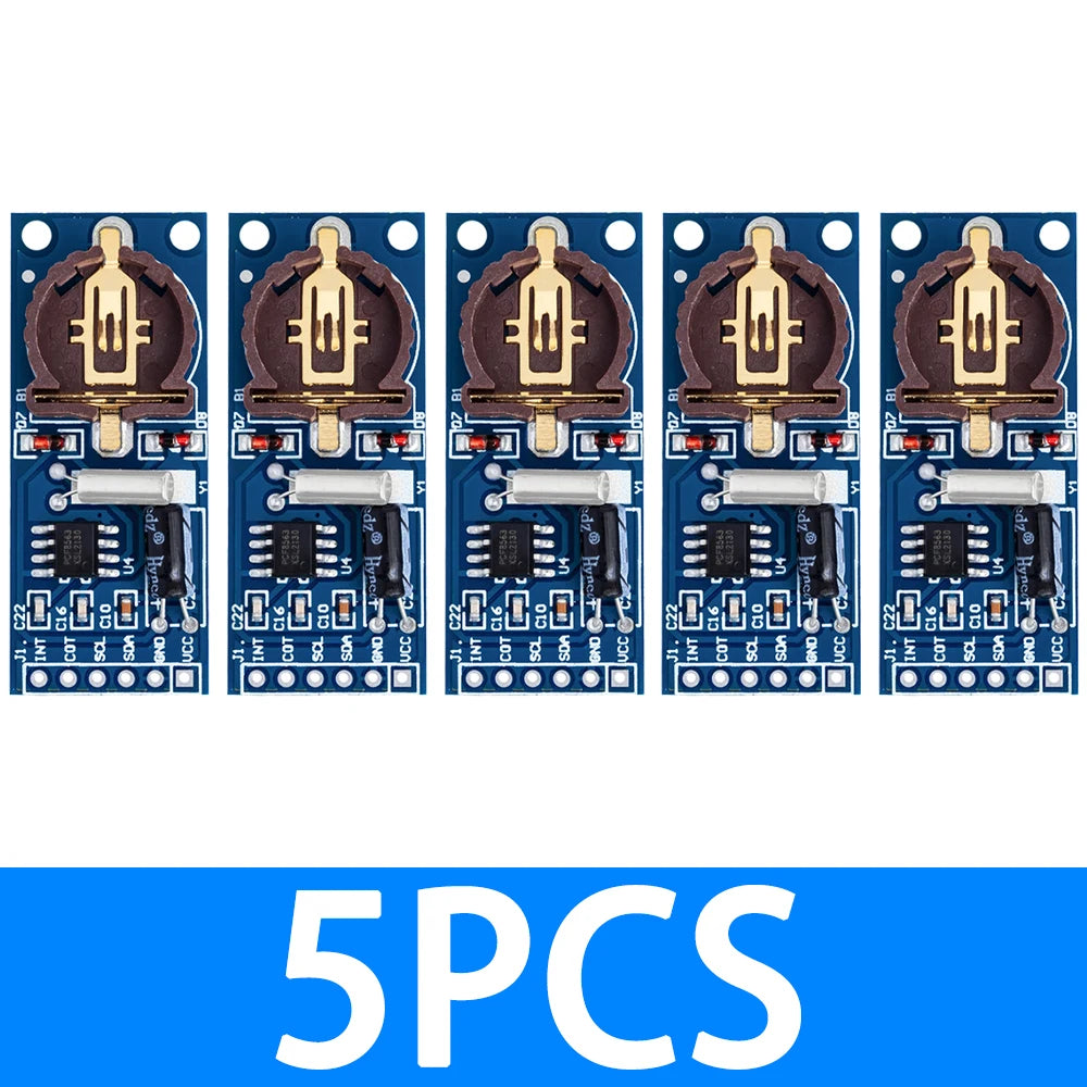 1PCS/5pcs/10pcs  New PCF8563 PCF8563T 8563 IIC Real Time Clock RTC Module Board Good than DS3231 AT24C32 3.3V