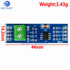 MAX485 RS485 Transceiver Module - 3.3V/5V TTL to EIA/TIA-485 Converter with Auto Direction Control