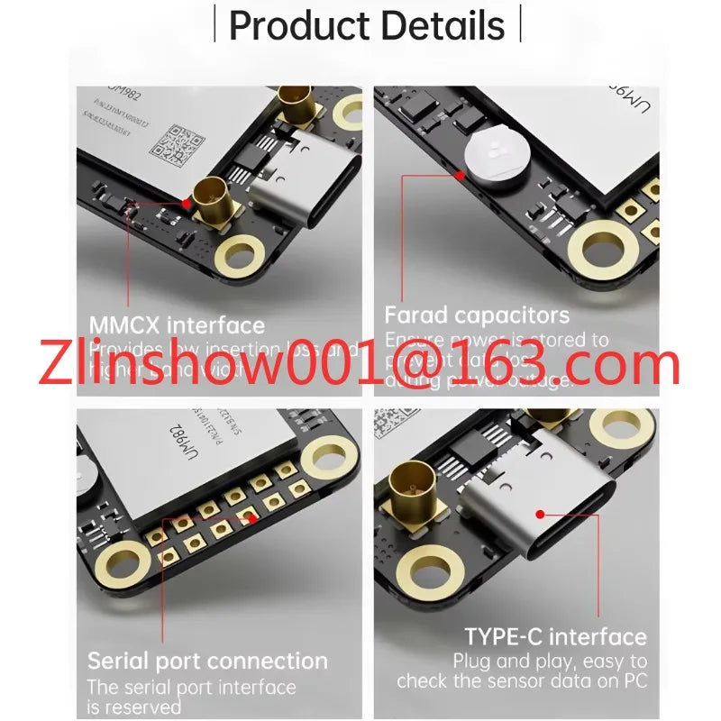 GPS-RTK Module UM980 UM982 GNSS High-precision RTK Positioning Module UM960 BDS/GNSS Full-constellation GNSS Board GPs Module