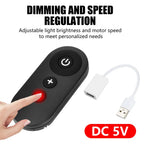DC 5V USB RF Remote Switch Wireless LED Strip Dimmer Fan Speed Controller Module for Cabinet Night Lights DIY Lighting Control