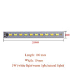 DC5V Dimmable LED Chip 5W-30W Surface Light Source SMD 5730 LED Light Beads DIY Tricolor Adjustable LED Bulb White Warm White