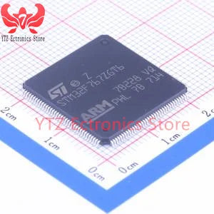 100%New&Original STM32F767ZGT6 ARM® Cortex®-M7 STM32F7 Microcontroller IC 32-Bit Single-Core 216MHz 1MB (1M x 8) FLASH 144-LQFP