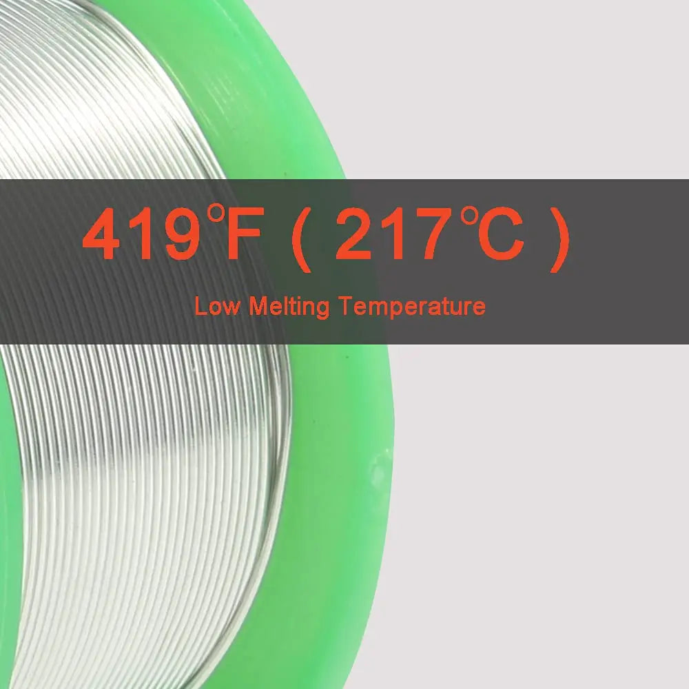 50g Lead-free Solder Wire SN99.3 Cu0.7 Environmental Protection Tin Wire Flux Reel Welding Line Soldering Wire Roll High Purity