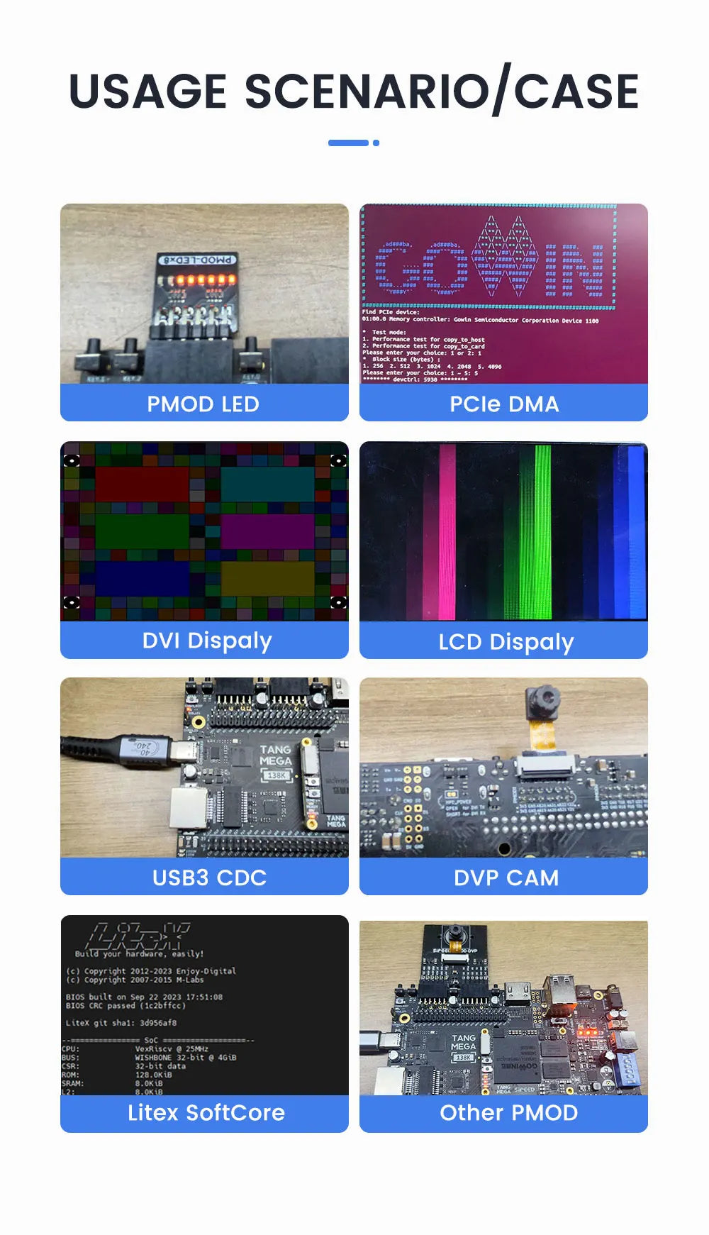 Sipeed Tang Mega 138K Dock GOWIN GW5AST RISCV FPGA Development Board