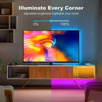 1-30M USB 5V LED Strip Lights With Bluetooth 24Keys Remote Control RGB Flexible Lamp Diode Tape For Room Decoration TV Backlight