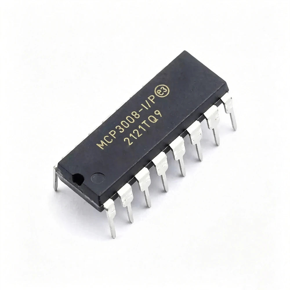 1pcs/lot MCP3008-I/P MCP3008 DIP MCP3008-I DIP-16 In Stock