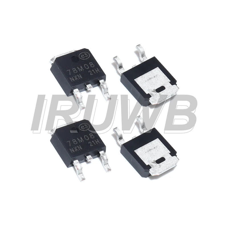 NEW Three-terminal voltage regulator tube 78M05 LM7805 TO-252 7805 1000MA 5V