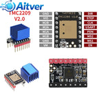 A4988 DRV8825 TMC2209 TMC2209 V20 Driver Kit with UNO R3 and CNC Shield V3 for CNC Machine and 3D Printer Optional Limit Switch