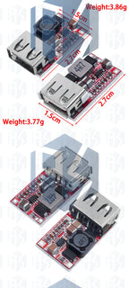 1~5PCS Fine 6-24V 12V/24V to 5V 3A CAR USB Charger Module DC Buck step down Converter 12v 5v power supply module good EGBO