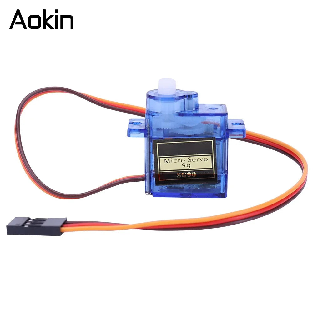 1/5/10 PCS SG90 9G Micro Servo Motor Control for RC Robot Arm Servomotor Toy Airplane Helicopter Aircraft Models 180°