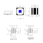 3535 VCSEL LED IR RED 3838 High power bead Laser Light chip 808 850nm 940nm 980 1064nm infrared Chip induction monitoring10pcs