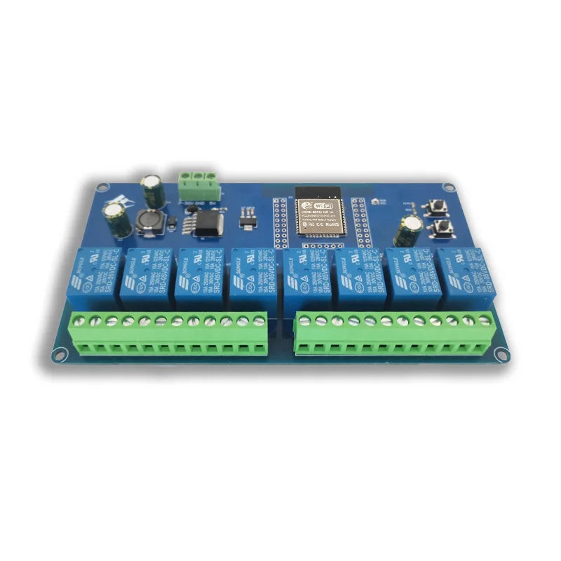 Dc5-30v Power Supply Esp32 Wifi Bluetooth Ble Eight-way Relay Esp32- Secondary Development Board