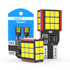 NAO T15 W16W LED CNABUS Bulb No Error T16 15W 1500LM 921 30SMD 3030 Super Bright Car Backup Light White 12V Auto Reverse Lamp