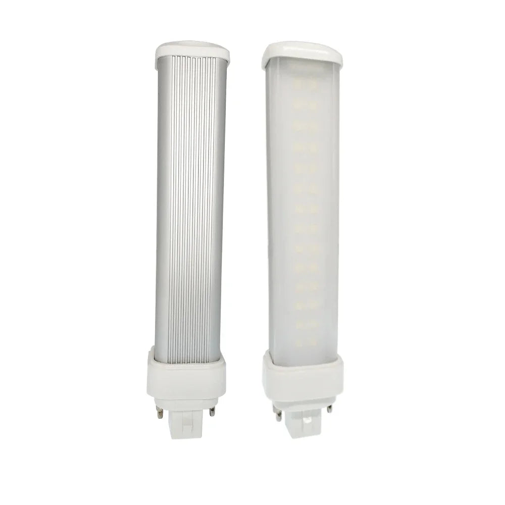 4pin G24Q 9W LED Horizontal PL Light Lamp G24q-1 G24q-3 PLC-18W PLC26W CFL Replacement CE RoHS 110V 220V 277V Plug Bulb Light