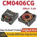5pcs CM0406CG SMT Common Mode Choke Coil Inductor Inductance 590uH 5.6A EMI Filter Coil Magnetic Ring Switching Power Supply