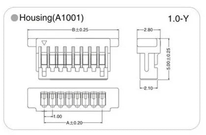 50/100PC SH/PH/XH 1.0mm 1.25mm 1.5mm 2.0mm 2.54mm Housing Shell Connector 2/3/4/5/6/7/8/9/10P 1.0 1.25 2.0 2.54 Plastic Plug