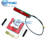 GHPYQKC Smallest SIM800L GPRS GSM Module Micro SIM Card Core Board Quad-band TTL Serial Port for arduino