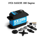 Dsservo 35kg DS3235 Pro Digital Servo Steel Gear Coreless Motor Waterproof 180/270 Degree for 1:8 1:10 1:12 RC Car Robot Crawler