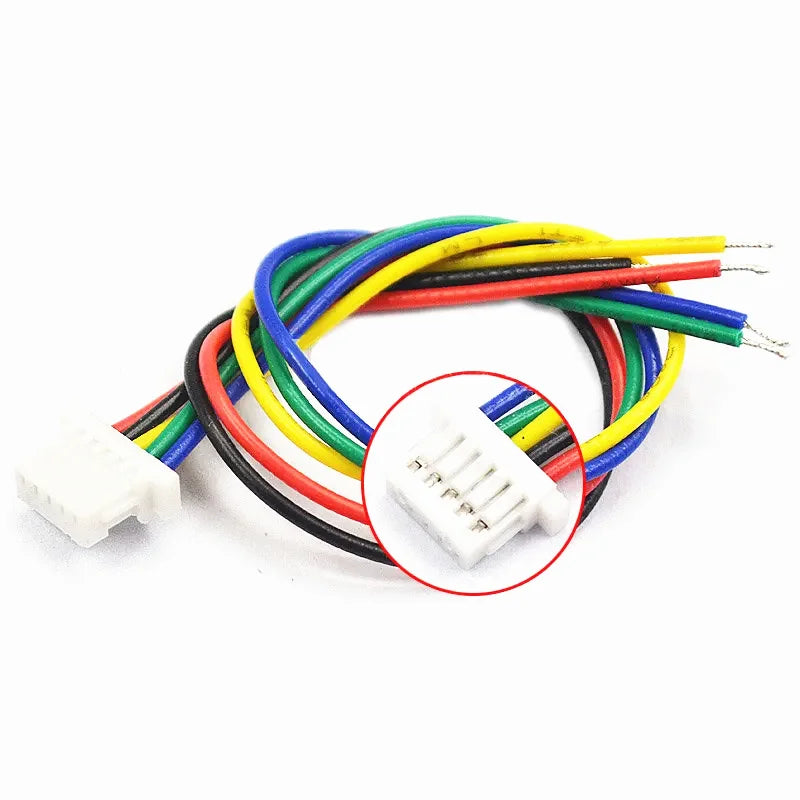 5/10Pcs SH 1.0 JST SH1.0 2/3/4/5/6/7/8 Pin Female Plug Wire Terminal Cable Connector Single Head Electronic Line 28AWG 10cm