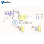 TLE5012 Magnetic Encoder Module 15bit High Precision Angle Sensor with Radial Magnet