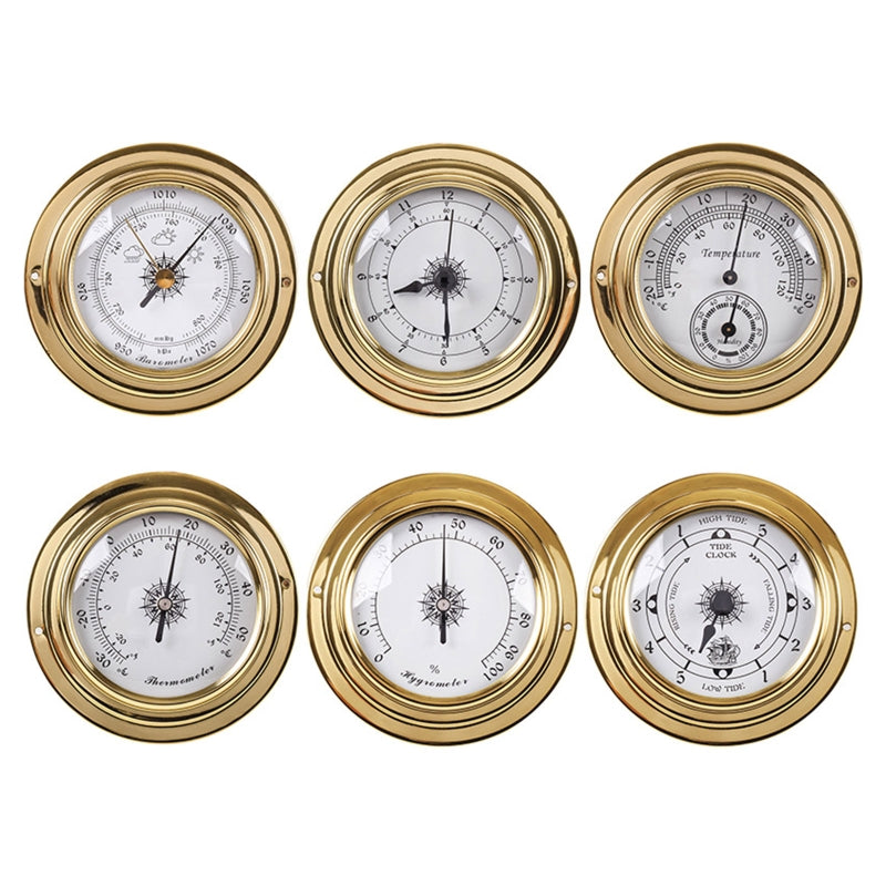 Wall Mounted Weather Station, Temperature Humidity Measurement Barometer Thermometer Hygrometer for Tide Clock Home Cloc
